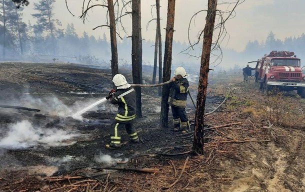 На Луганщине ликвидировали один из очагов пожаров