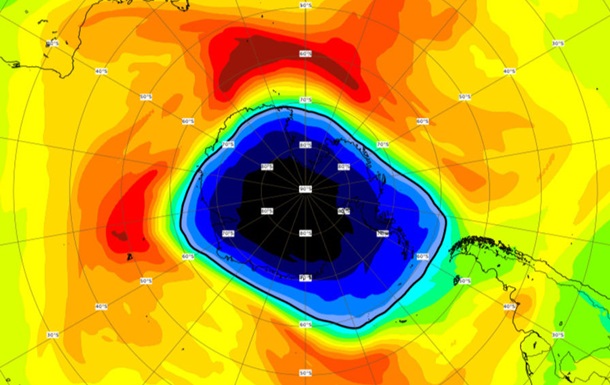 Озонова діра досягла критичних розмірів