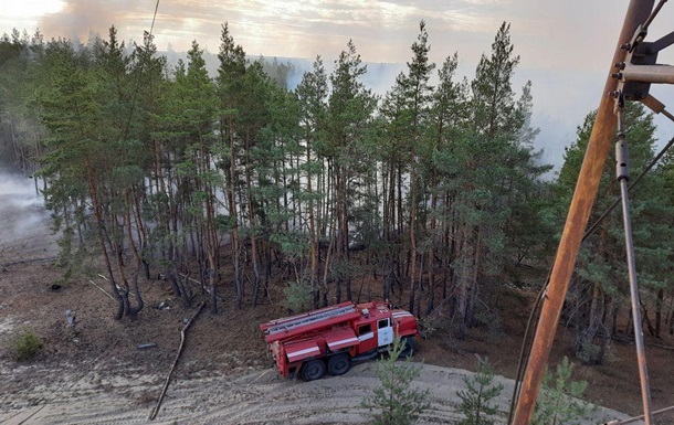 На Луганщині підірвалося пожежне авто