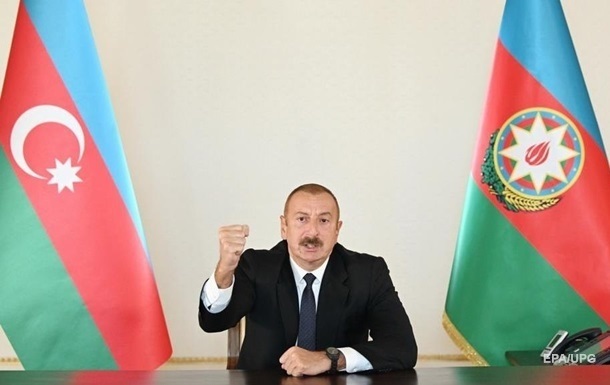 Алиев: Линия соприкосновения в Карабахе уничтожена