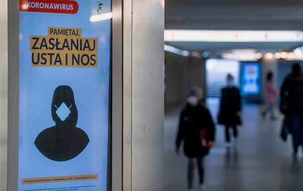 У Польщі зафіксовані рекордні 8099 нових заражень коронавірусом за добу