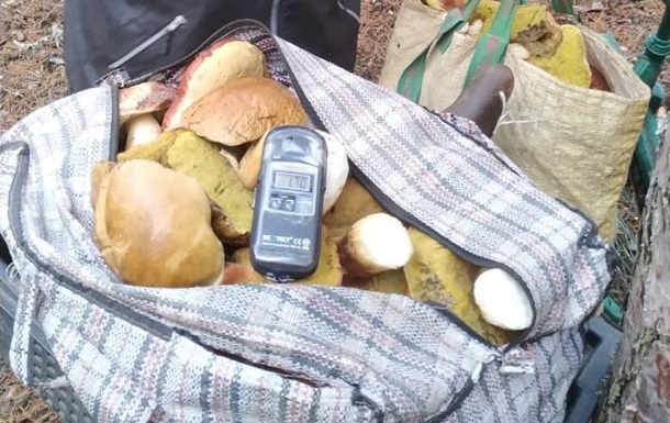 У зоні ЧАЕС поліція вилучила 60 кіло грибів
