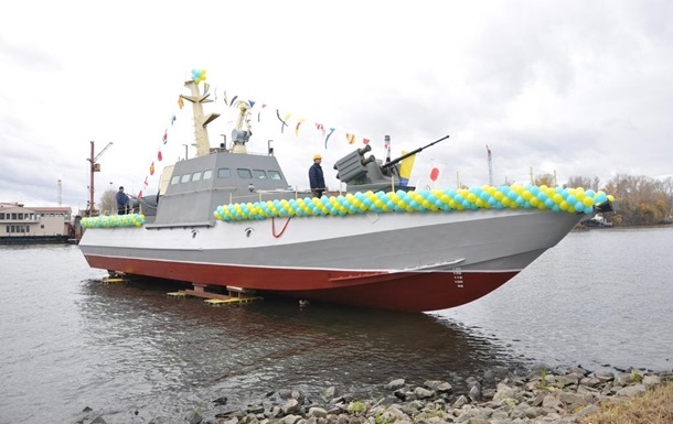 В Киеве отметили пятилетие катеров ВМС