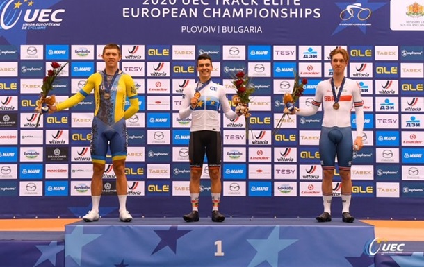 Украинцы взяли еще две медали на ЧЕ по велотреку
