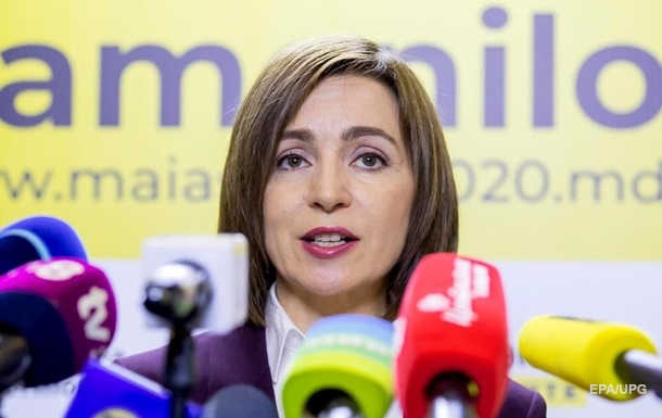 В Молдове объявили Санду победителем выборов президента