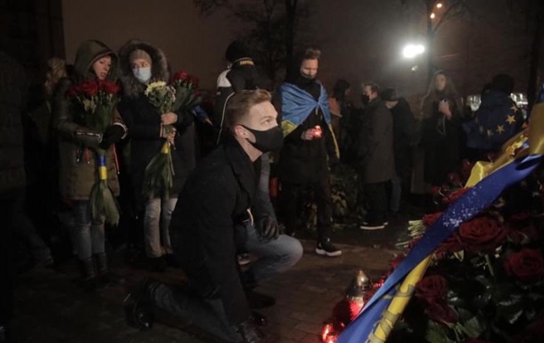 У Києві пройшла хода до річниці Євромайдану