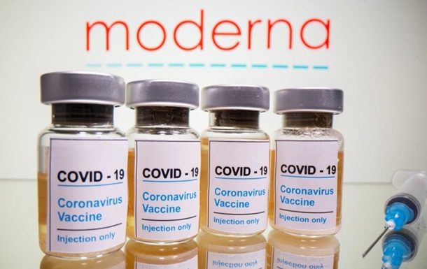 Названі терміни імунітету від COVID-19 після вакцини Moderna