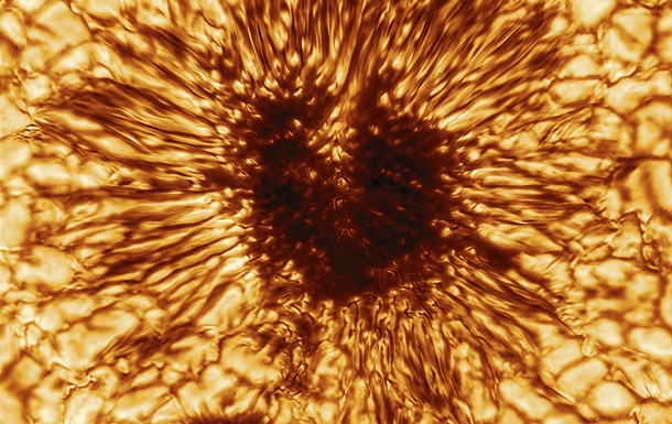 Опубліковане найдетальніше фото плями на Сонці