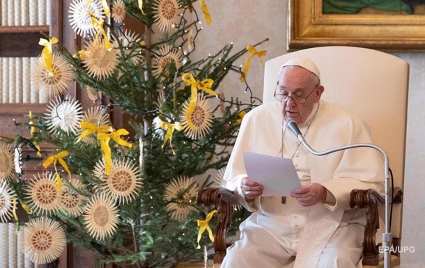 Папа Франциск вперше пропустить новорічну месу