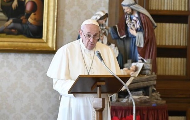 Папа Франциск виступив із зверненням до світу