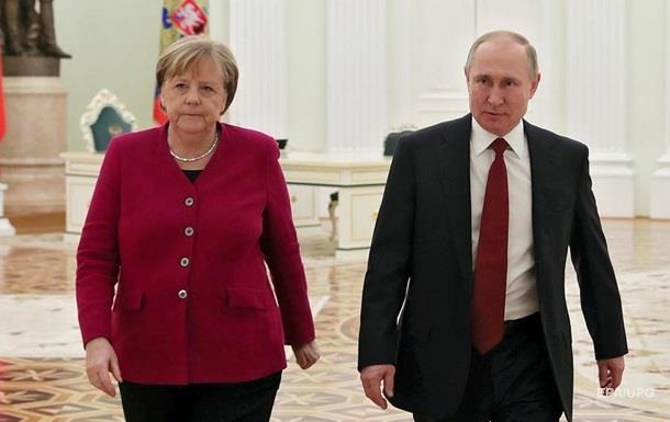 Меркель і Путін обговорили врегулювання в Україні