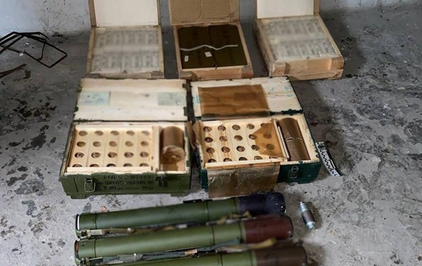В Торецке обнаружили склад боеприпасов
