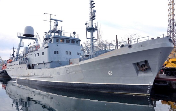 Новий корабель-розвідник ВМСУ вийшов у море