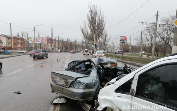 В Одесі зіткнулися два автомобілі, є жертви