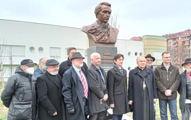 В Сербии открыли памятник Тарасу Шевченко