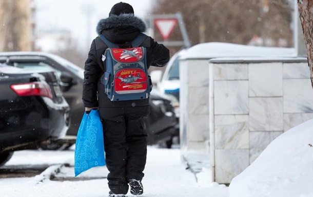 В Ровно из-за снегопадов закрыли школы