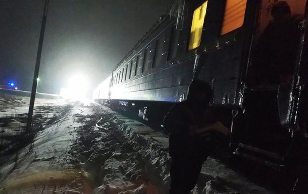 У Житомирській області загорівся пасажирський потяг