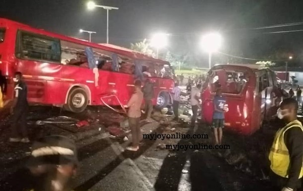 У Гані через лобове зіткнення автобусів загинуло 16 осіб