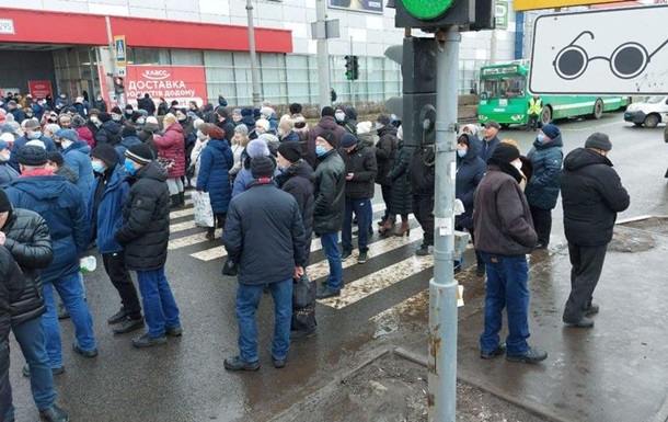 У Харкові протестували через борги із зарплати