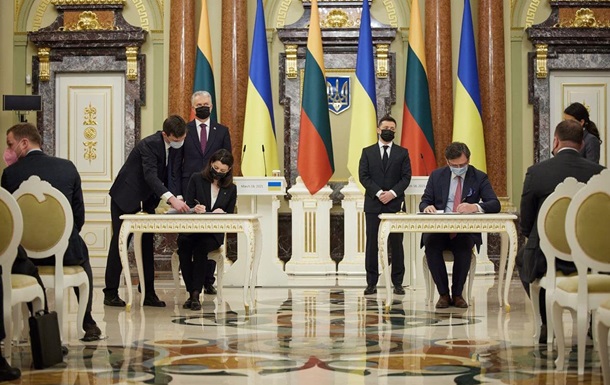 Украина и Литва подписали ряд соглашений
