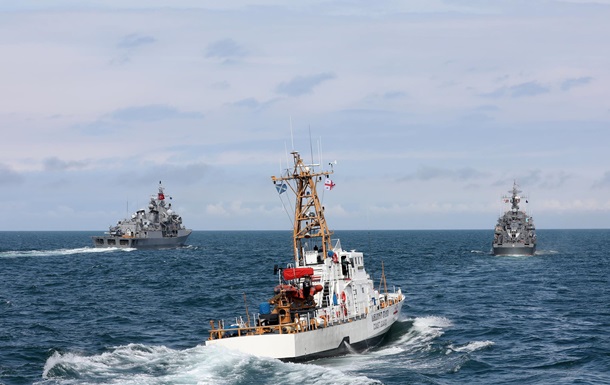 Кораблі Грузії і НАТО провели навчання в Чорному морі