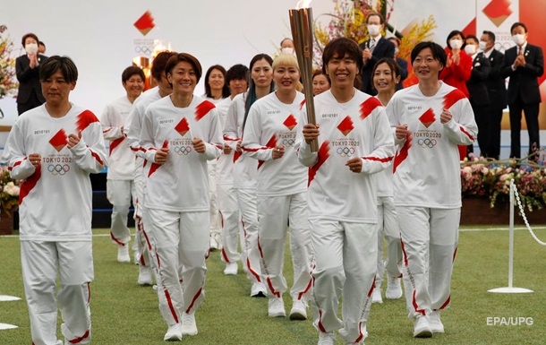 У Японії почалася естафета олімпійського вогню