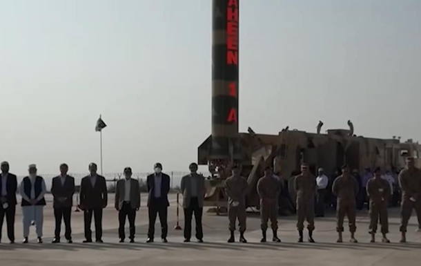 Пакистан випробував балістичну ракету Шахін