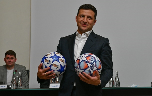 Зеленський підтримав збірну перед матчем з Казахстаном