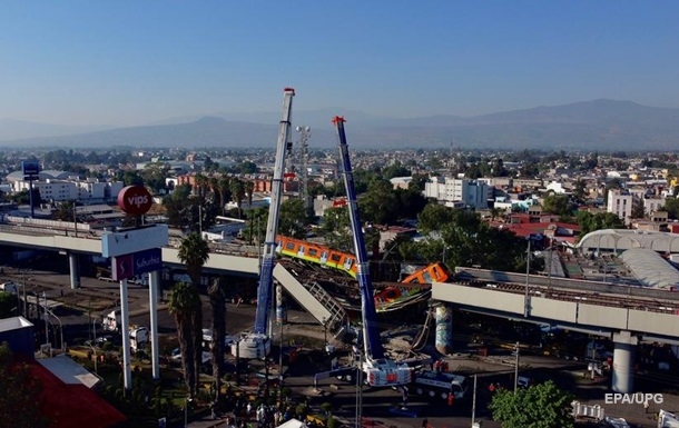 Названо попередню причину аварії потяга метро в Мехіко