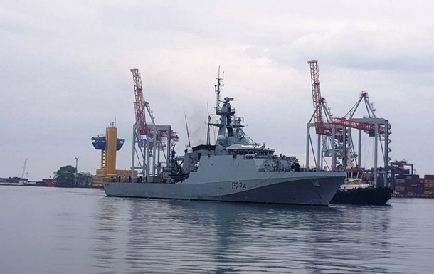 У порт Одеси зайшов британський військовий корабель