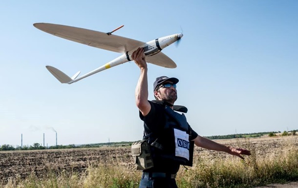 ОБСЄ призупинила польоти дронів на Донбасі