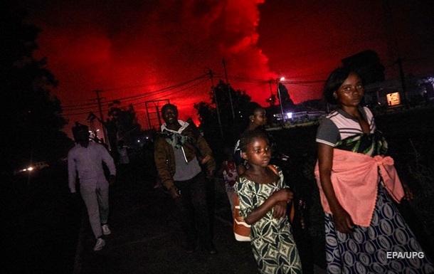 У Конго почалося виверження вулкану Ньїрагонго