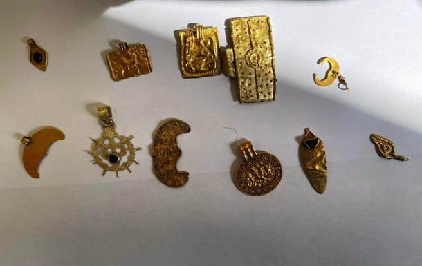 З України мали намір незаконно вивезти Скіфські золоті прикраси