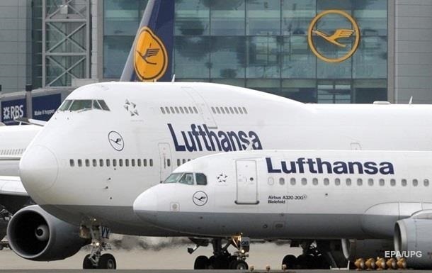 Lufthansa отменила два рейса в РФ в обход Беларуси