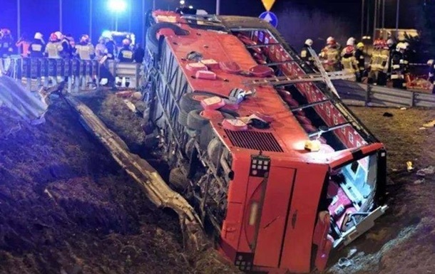 ДТП с украинским автобусом в Польше: скончался еще один пострадавший