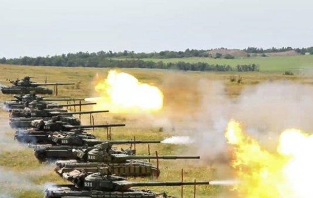 Терористи «ЛНР»  проводять танкові навчання і готуються до збройних провокацій.