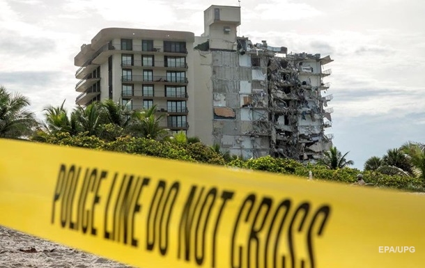 Обвалення будинку в Маямі: шукають майже 160 осіб