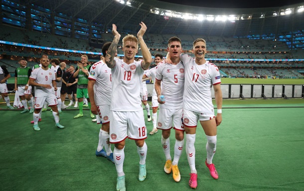 Данія встановила рекорд, пробившись до півфіналу Євро