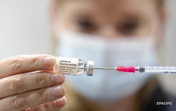 Вакцина от коронавируса Johnson&Johnson в Украине