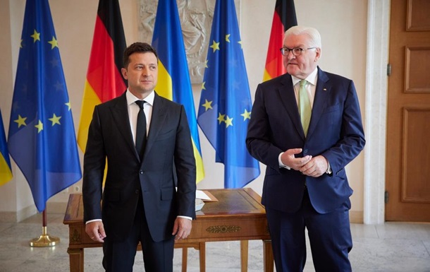 Зеленский провел встречу с президентом Германии