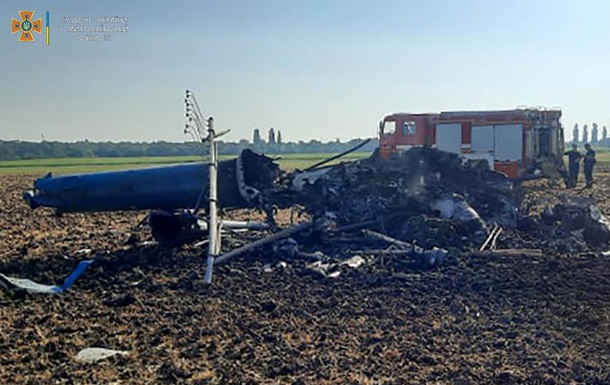 З явилися фото аварії вертольота на Миколаївщині