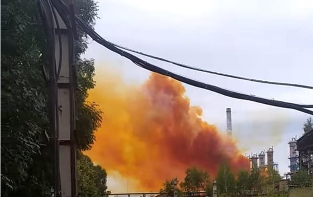Взрыв в Ровно на химзаводе