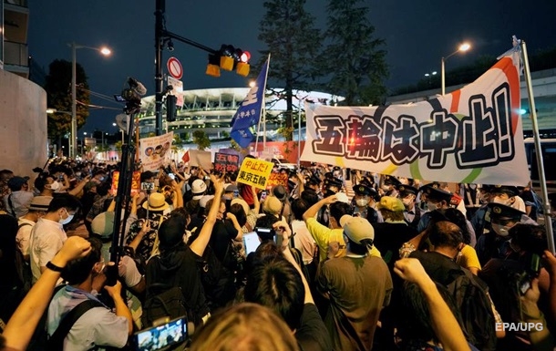 У Токіо через сплеск COVID-19 протестують проти Олімпіади