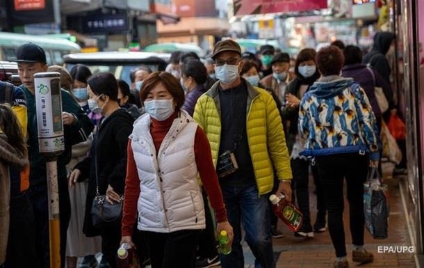 У Китаї зафіксовано рекордну кількість заражень коронавірусом