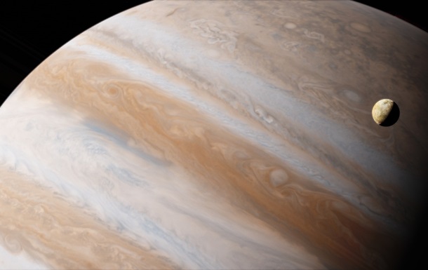 Hubble обнаружил водяной пар на спутнике Юпитера