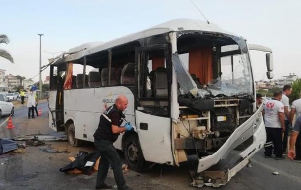 У Туреччині розбився автобус з російськими туристами