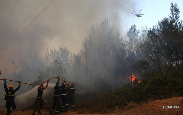 Україна направить до Греції сотню пожежників