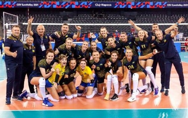 Українські волейболістки із третього місця вийшли в плей-оф ЧЄ-2021
