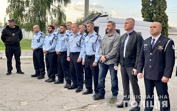 В Умань прибули поліцейські з Ізраїлю