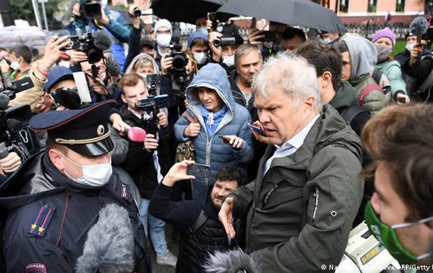 У Москві пройшла акція за свободу ЗМІ і проти закону про  іноагентів 